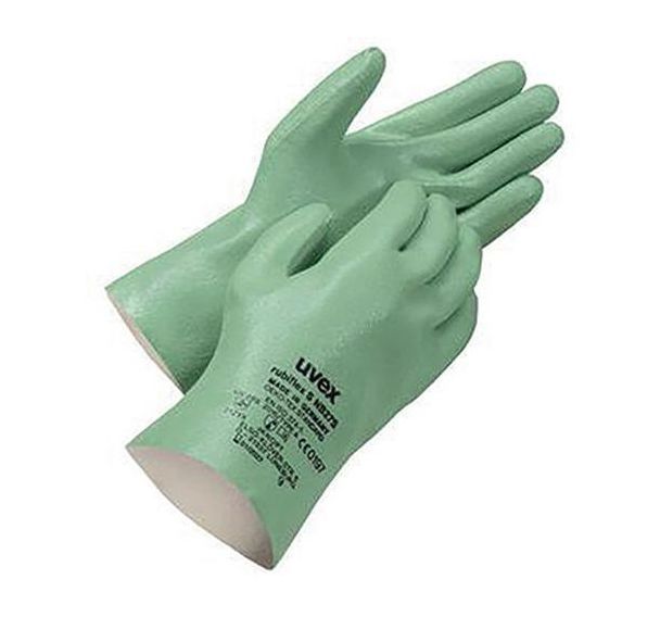 Gants protection chimique Rubiflex S NB27S - Uvex