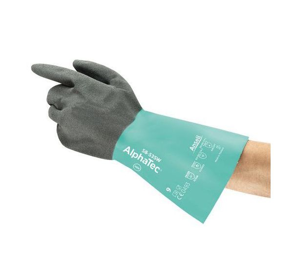 Gants protection chimique enduction nitrile Alphatec® 58-535W - Ansell
