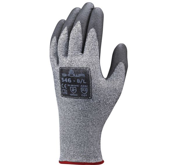Gants résistants aux coupures 546 gris - Doublure Duracoil _Showa