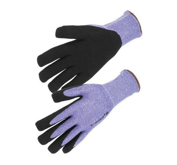 Gants special protection coupures piqures sur la paume - Singer Safety