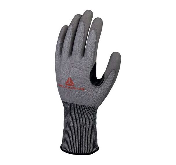 Gants tricot SOFTnocut® paume enduite PU et renfort VECUT42GN