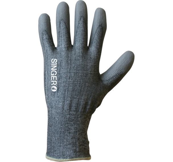 Gants tricoté en fibres haute tenacité gris - Singer