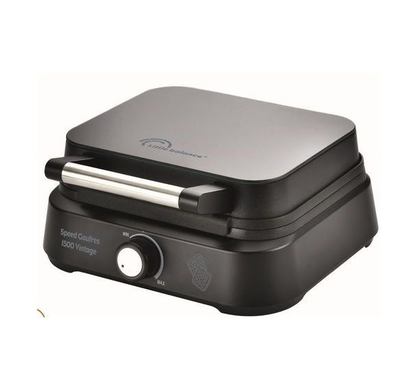 Gaufrier 1500 W - plaquage en verre