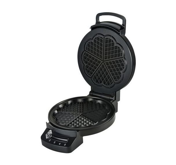 Gaufrier avec thermostat réglable - Capacité 1200 Watts