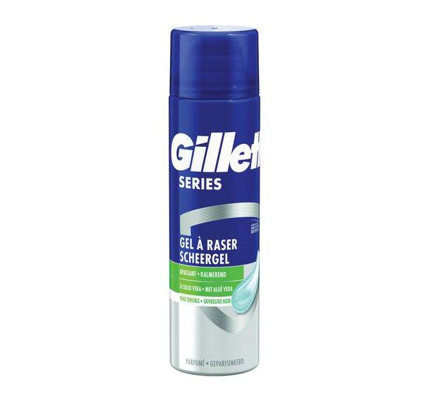 Gel à raser Series Peaux Sensibles 200 mL - Gillette - Lot de 6
