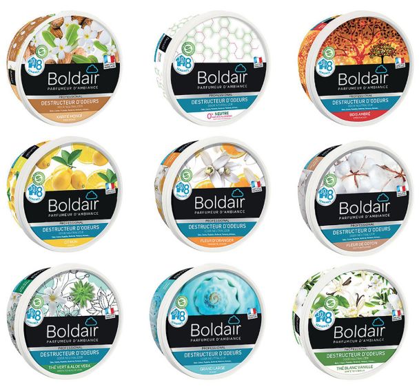 Gel destructeur d'odeurs Boldair - 300g