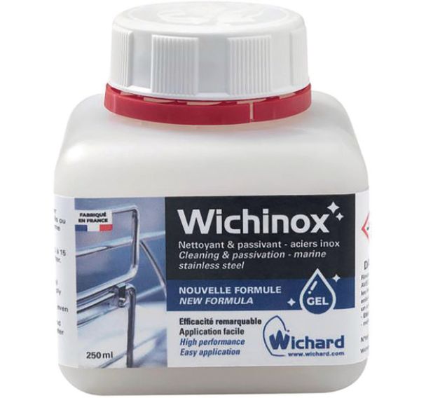 Gel nettoyant passivant pour inox - 250ml
