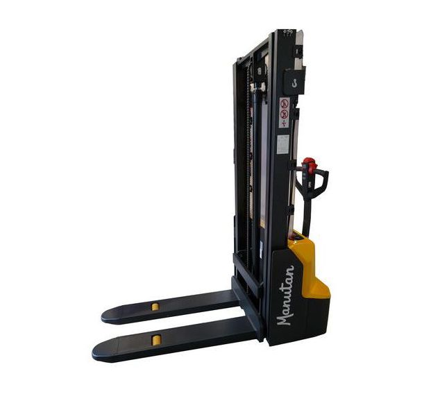 Gerbeur électrique Lithium 1,2T - Levée 2.8 à 3.5 m - Manutan Expert