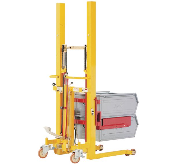 Gerbeur élévateur réglable en largeur - Capacité de 300 kg