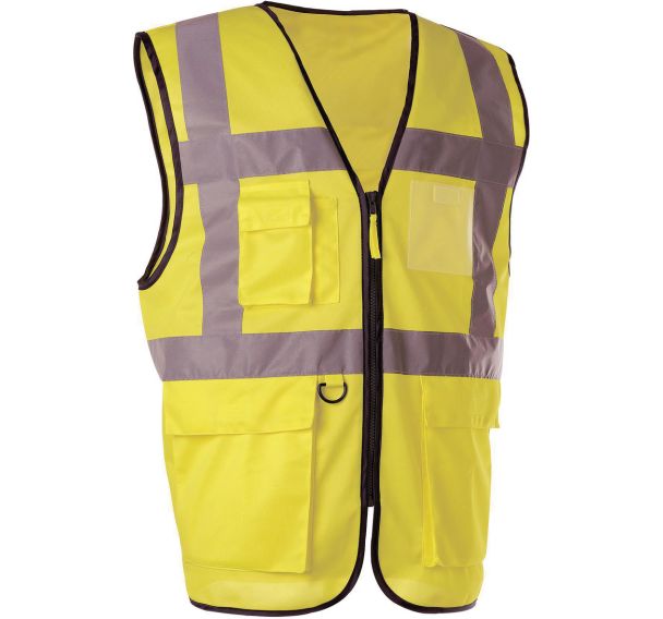 Gilet de signalisation polyester multi-poches - Singer