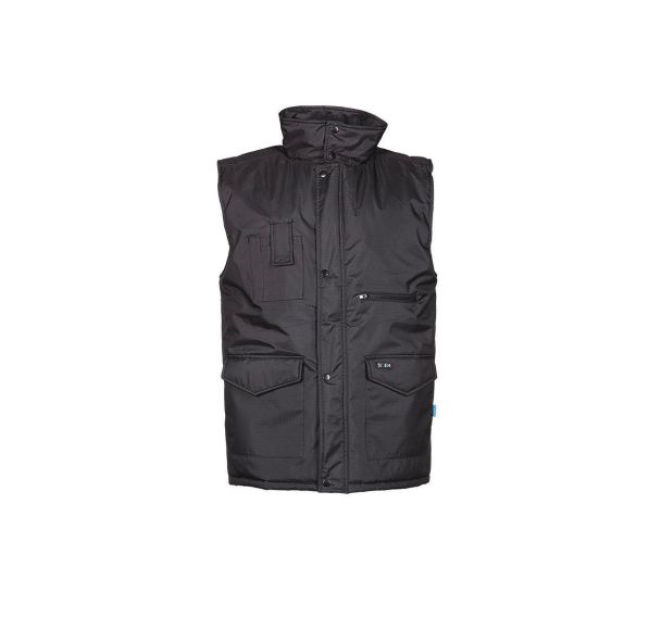 Gilet de travail sans manches Inga Noir - Sioen XL