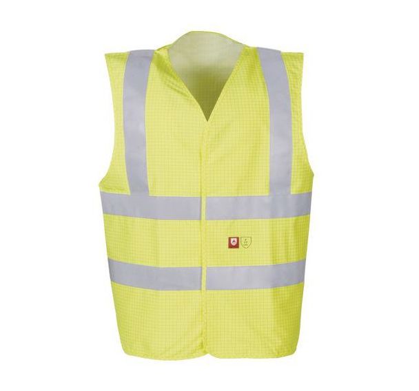 Gilet haute visibilité ignifuge et antistatique HELLISSAN