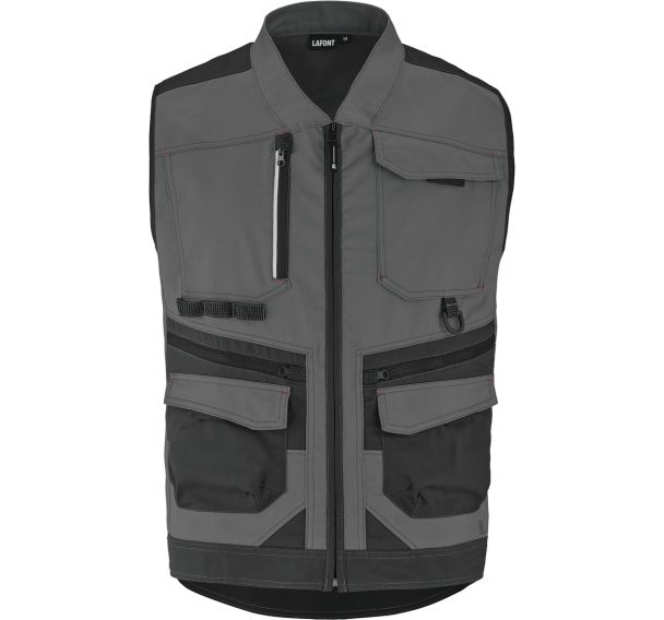 Gilet homme Trowel 9ATT3 - Gris/Noir - Lafont