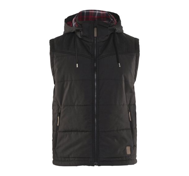 Gilet sans manche doublé gris foncé