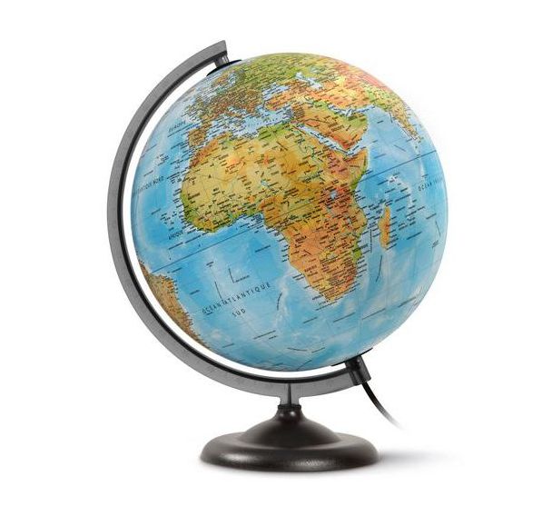 Globe 30cm lumineux