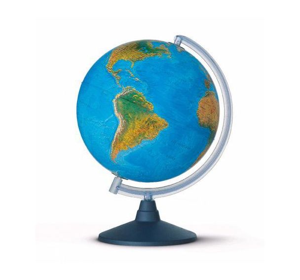 Globe pied plastique 26cm