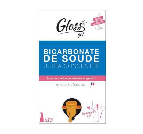 Gloss ECOCUB bicarbonate de soude 10 L
