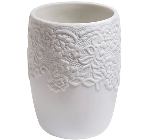 Gobelet blanc en porcelaine cosy
