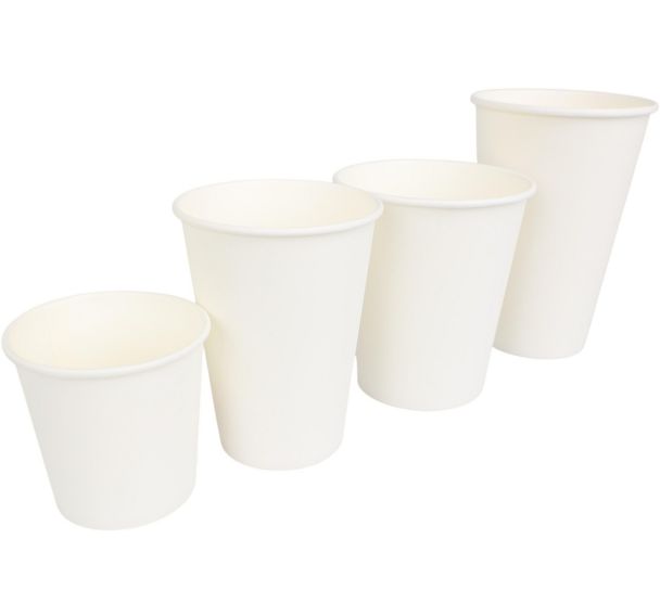Gobelet en carton blanc pour boisson chaude - Manutan Expert