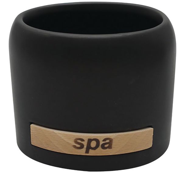 Gobelet en céramique noir SPA