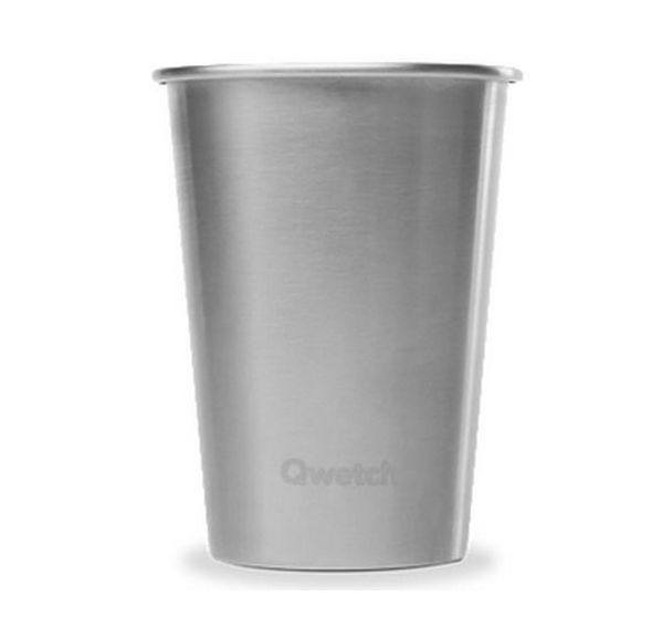 Gobelet inox simple paroi - 300ml - Qwetch