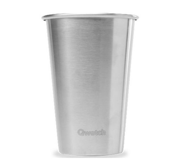 Gobelet inox simple paroi - 470ml - Qwetch
