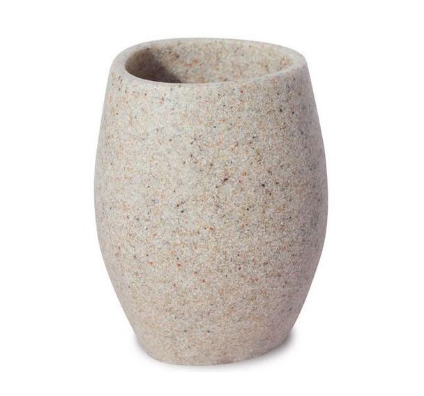 Gobelet polyrésine - Beige - Arvix