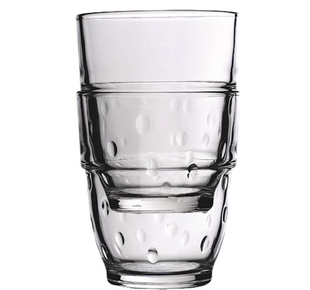 Gobelets collectivités en verre trempé 16cl transparent-Oxygen-Arcoroc