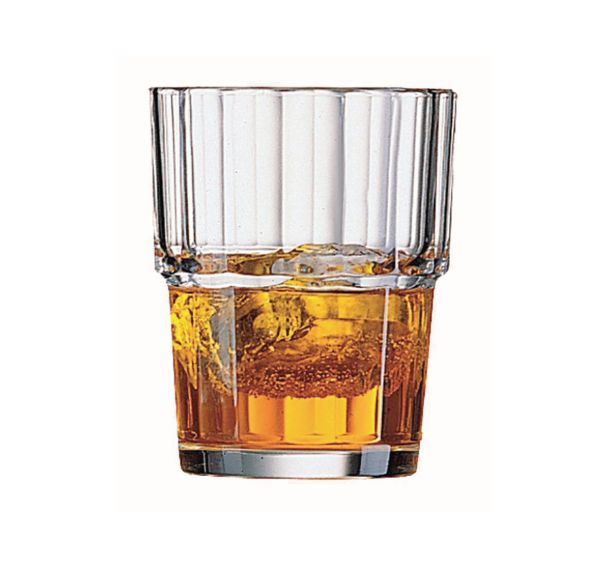 Gobelets collectivités en verre trempé 2cl transparent-Norvege-Arcoroc