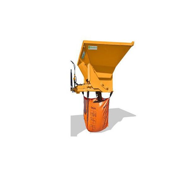 Godet remplisseur avec trappe hydraulique - Capacité 1000L