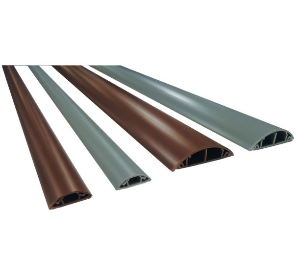 Goulotte passe-câbles rigide PVC - Manutan Expert