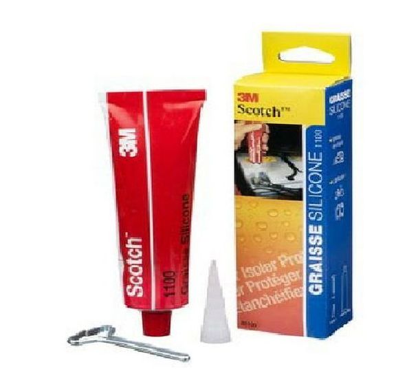 Graisse silicone 1100 pour isolation électrique - En tube - 3M