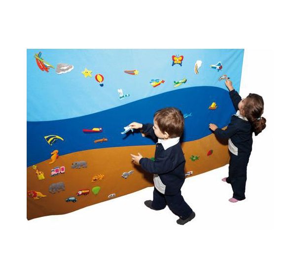 Grand tapis mer terre et air