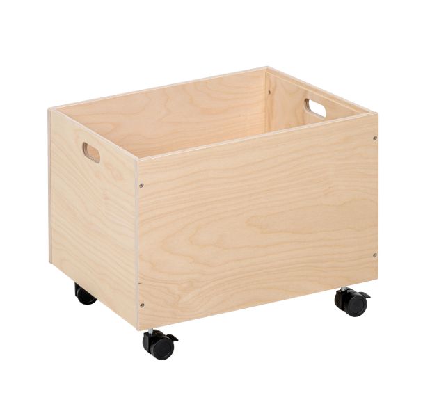 Grande boîte de rangement, avec roues