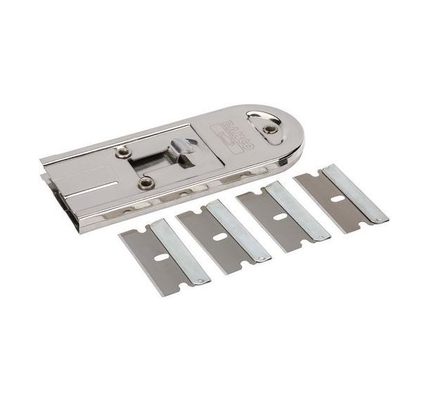 Grattoir pour fenêtres lame interchangeable