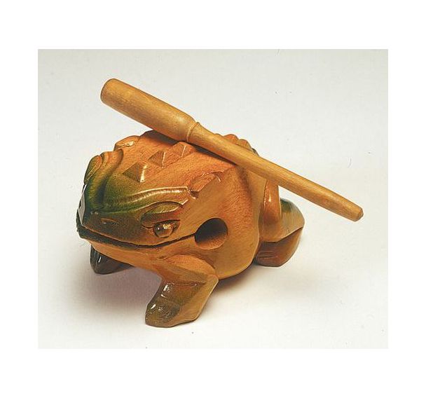 Grenouille 'guiro'