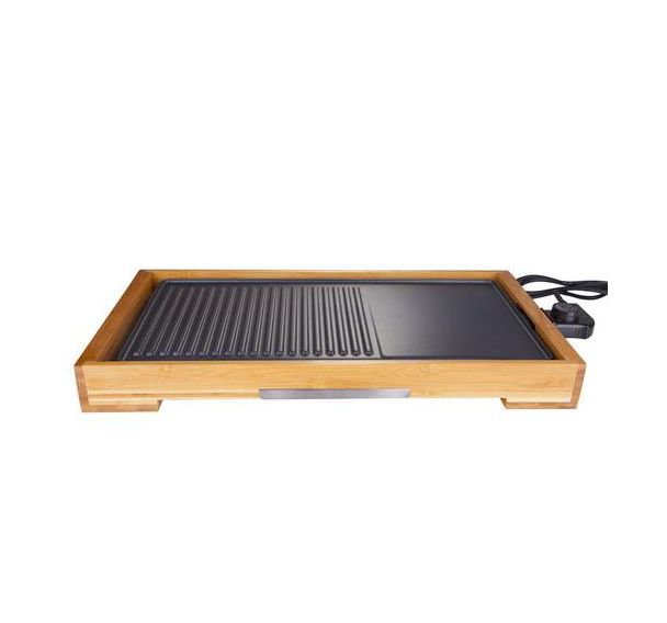 Grill plancha Happy Bambou - 2000 W - 51 x 26 cm