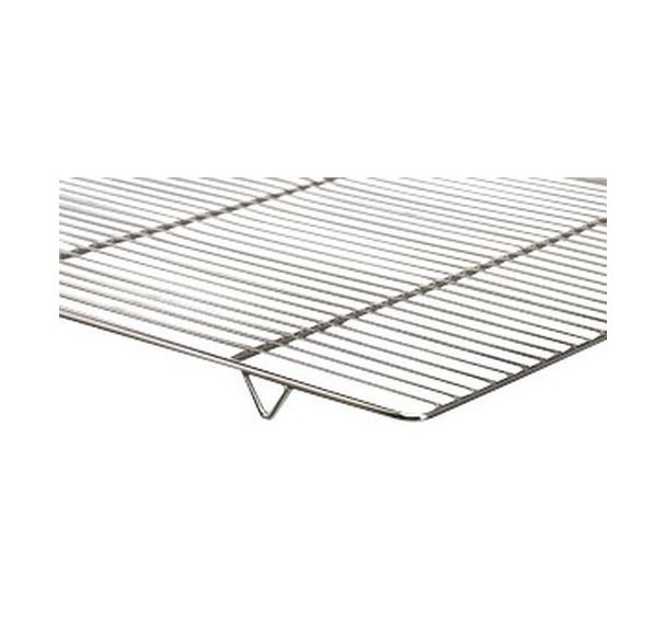 Grille à pied fil inox 600x400mm