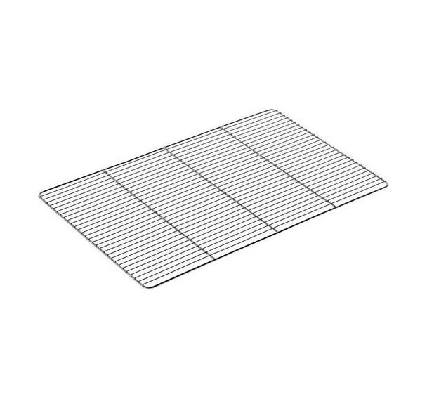 Grille plate en inox GN 2/1 - 650x530 mm
