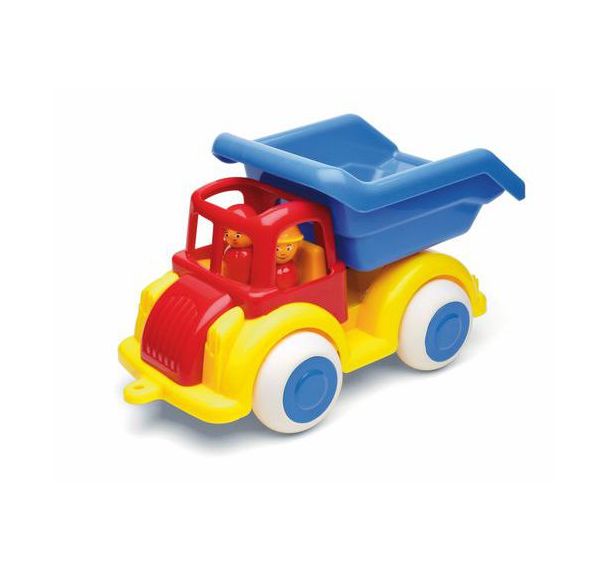Gros camion benne + 2 personnages 25cm