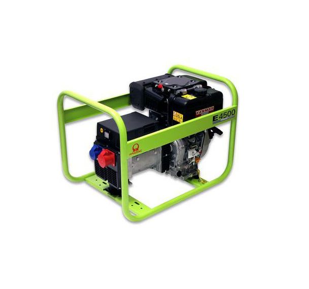 Groupe électrogène E4500 triphasé 3,7 kW