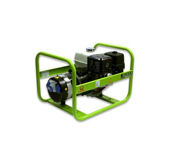 Groupe électrogène E8000 monophasé 6,4 kW