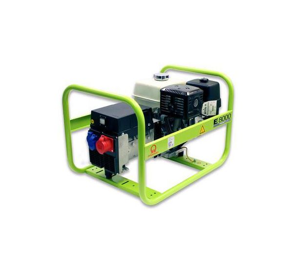 Groupe électrogène E8000 triphasé 6,6 kW