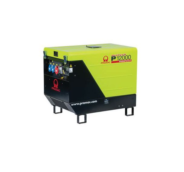 Groupe électrogène P12000  essence triphasé élec AVR DPP 11,1 kW