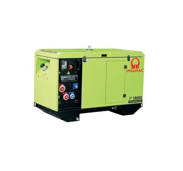 Groupe électrogène P18000 triphasé élec AVR MRS DPP 14,62 kW
