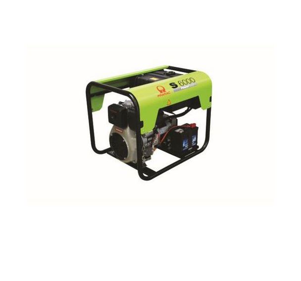 Groupe électrogène S6000 triphasé élec DPP CONN 4,8 kW
