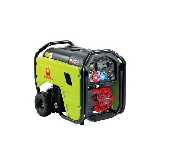 Groupe électrogène S8000 triphasé élec DPP CONN AVR 5,3 kW