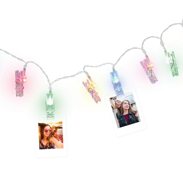 Guirlande photo LED 10 clips Lensy