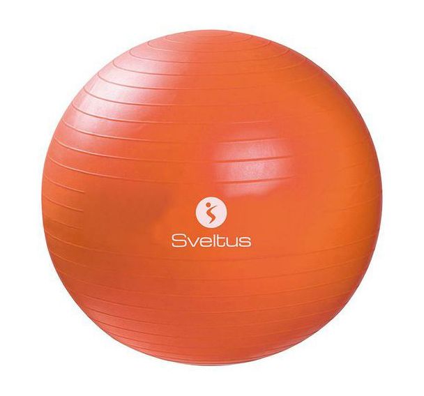 Gymball orange Ø55 cm vrac Sveltus