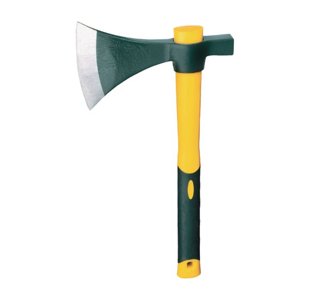 Hachette à manche bimatière